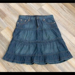 Boho Levi Skirt